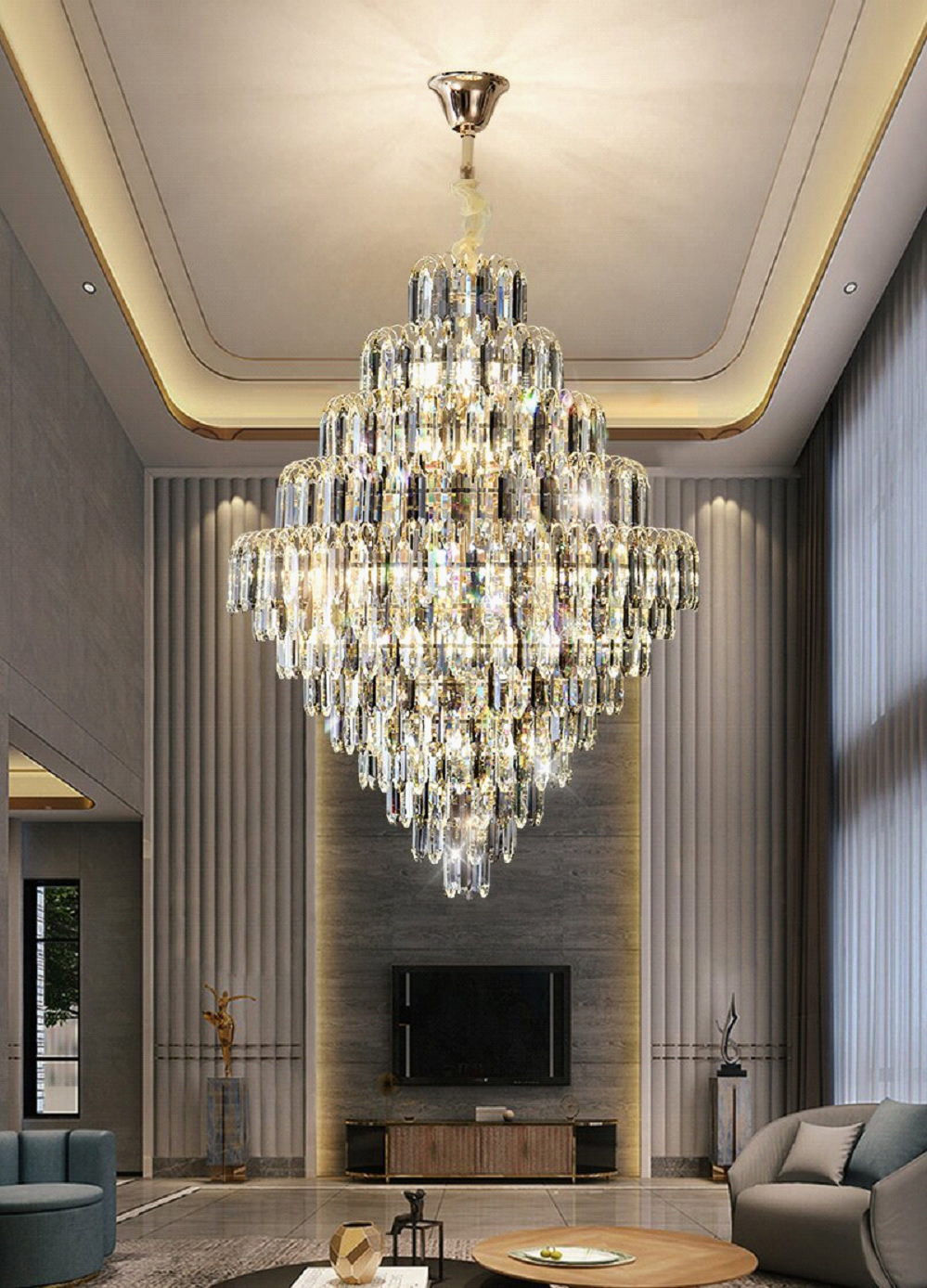 楽天市場】【PSE認証 オーダーシャンデリア】 超豪華！ 大型