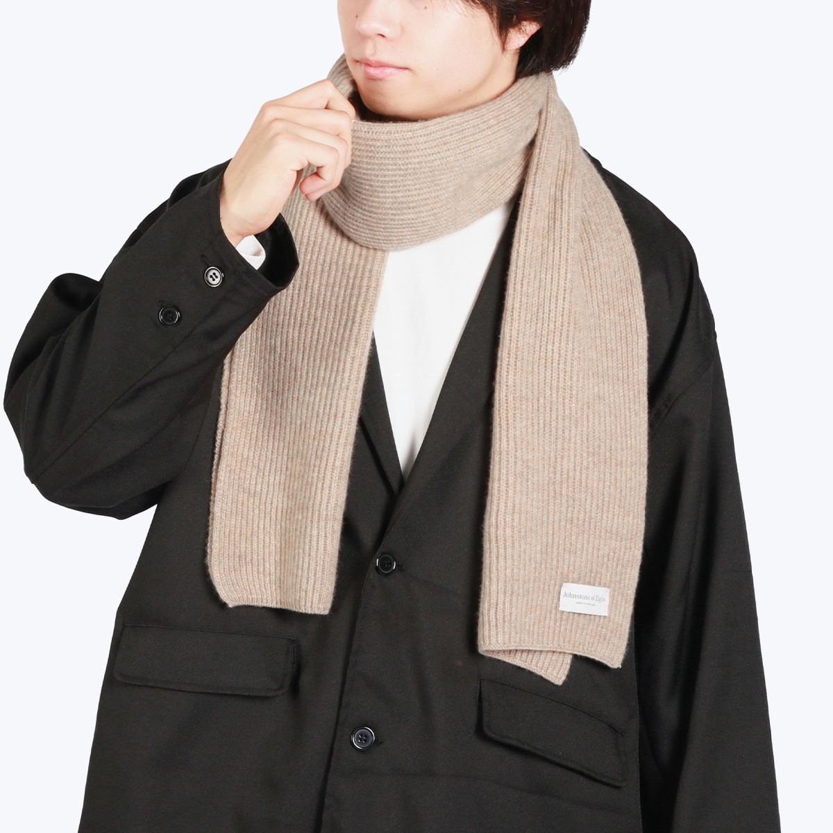 楽天市場】【日本正規品】 ジョンストンズ オブ エルガン マフラー