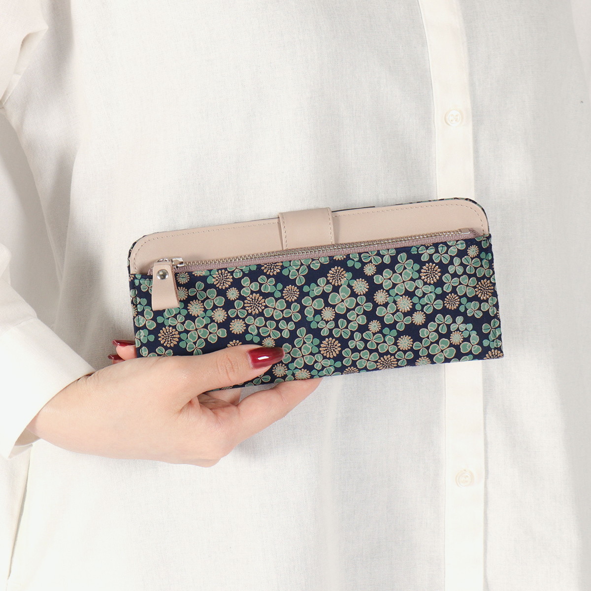 楽天市場】ノベルティ付 印傳屋 長財布 レディース 薄い スリム