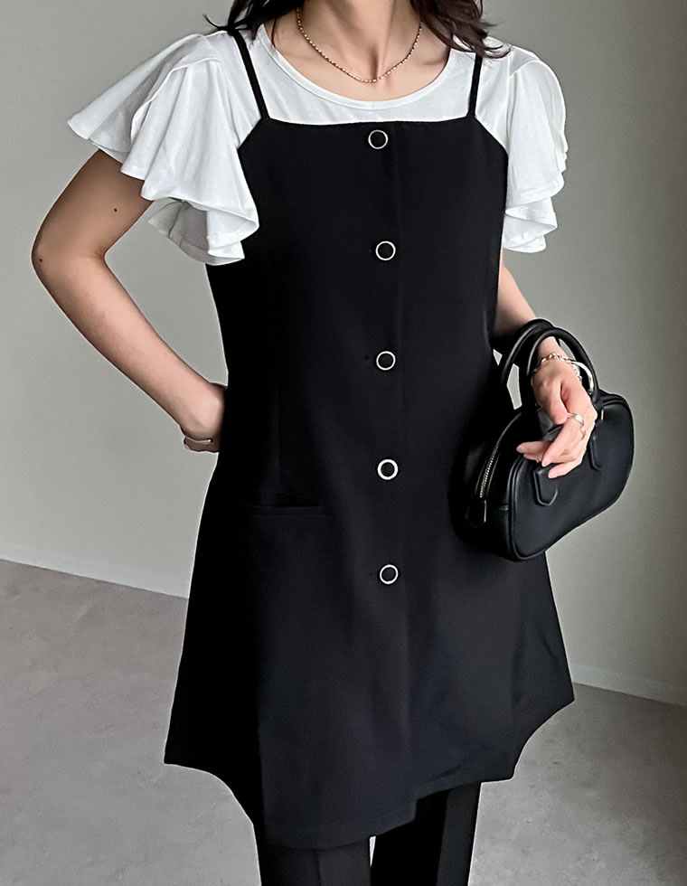 楽天市場】【全品MAX1,500円OFFクーポン】M/Lサイズフロントボタン