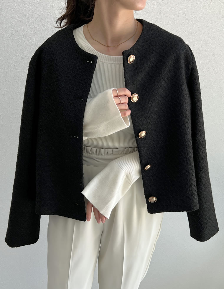 楽天市場】【全品MAX1,500円OFFクーポン】M/Lサイズ 金ボタンノー