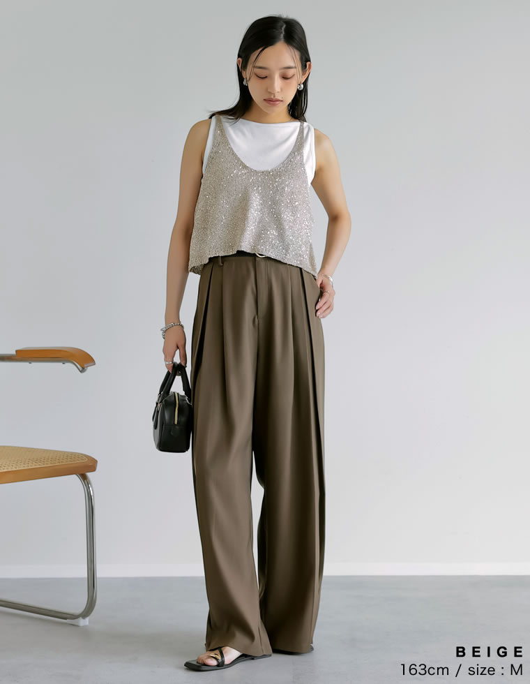 楽天市場】【全品MAX1,500円OFFクーポン】スパンコールニット