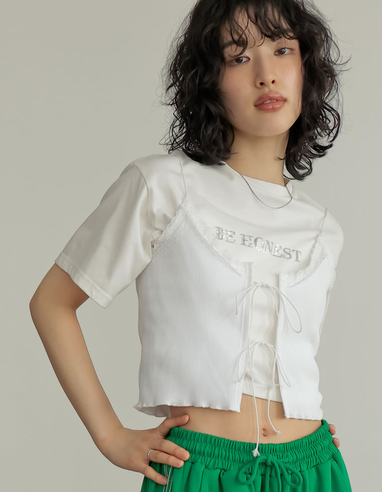 楽天市場】【全品MAX1,500円OFFクーポン】M/Lサイズ レースネック