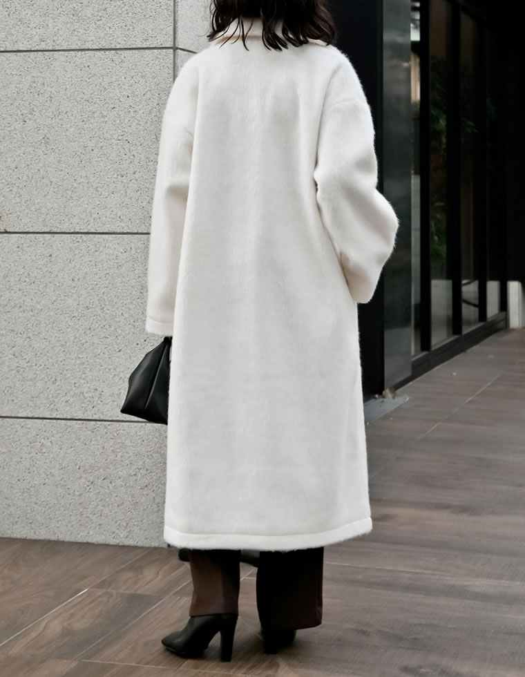 楽天市場】【限定！10%OFFクーポンで7919円】ウールタッチシャギー