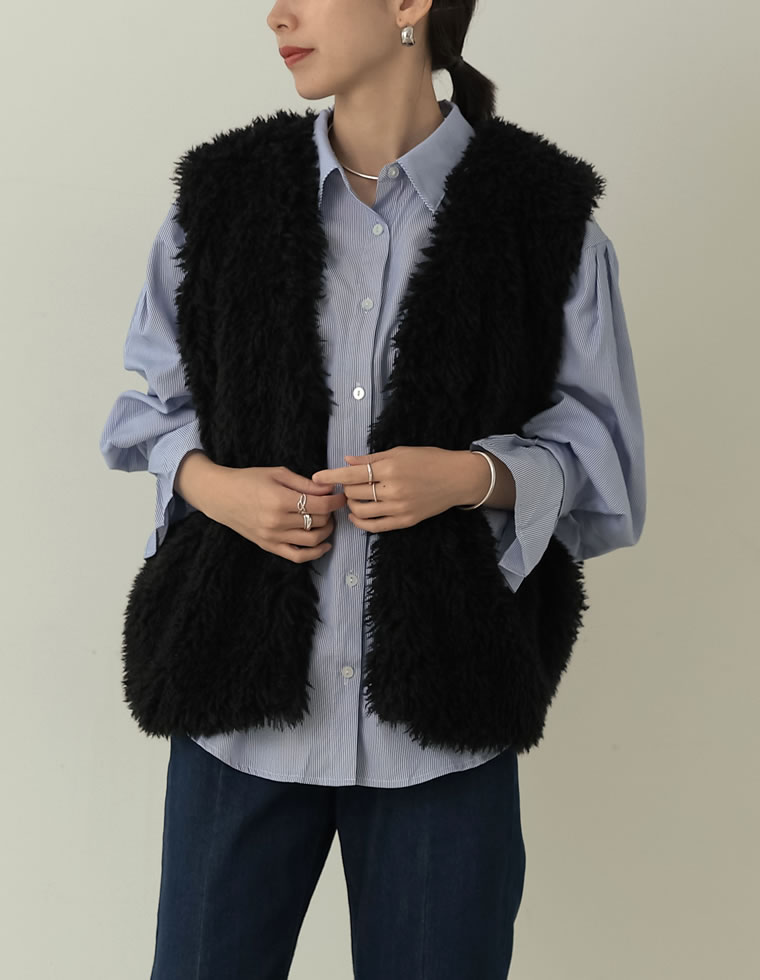 楽天市場】【3月3日発売再開予定】チベットラムフェイクファーミドル