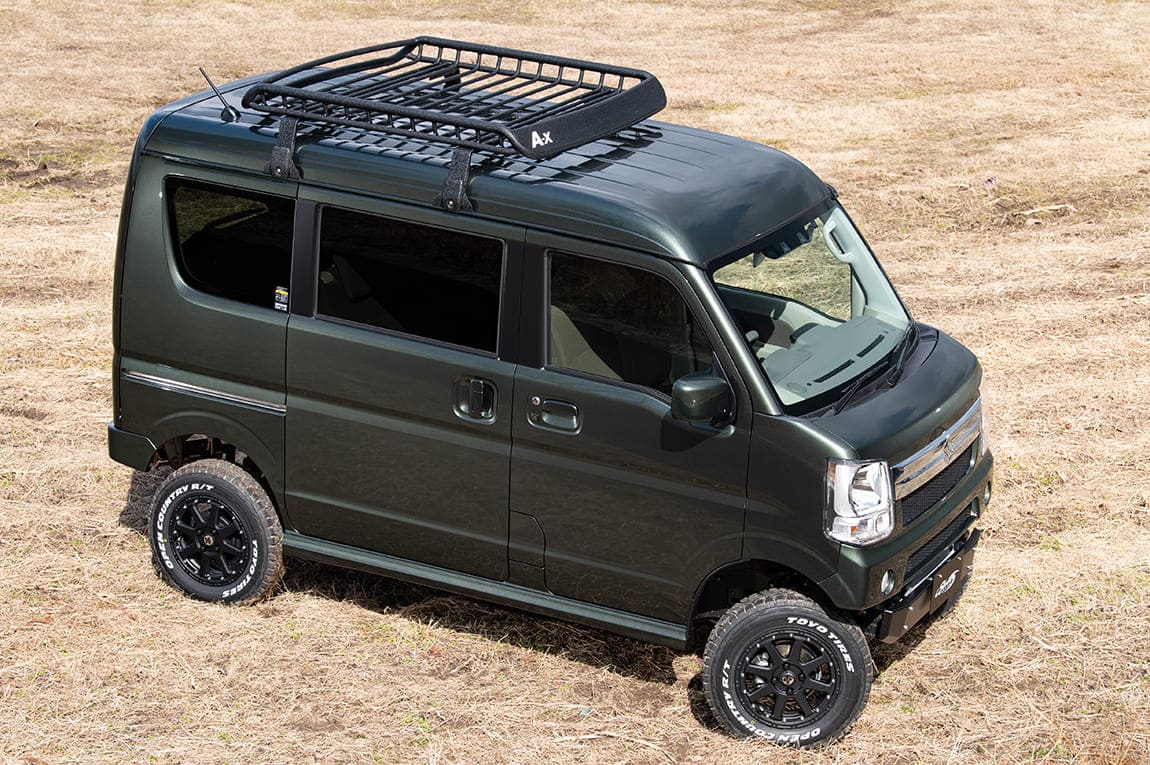 楽天市場】ショウワガレージ ルーフラック フット付 ハイルーフ用 M