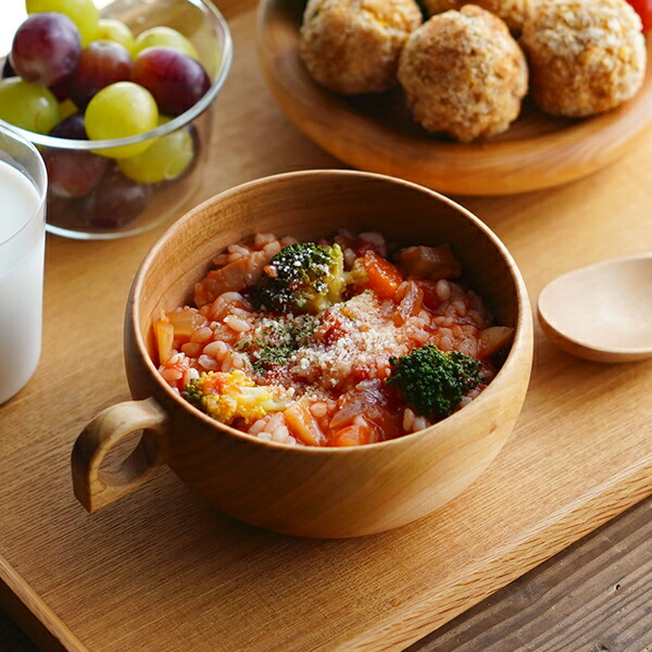 楽天市場】薗部産業 さくらのマグボウル スープボウル カップ 木製