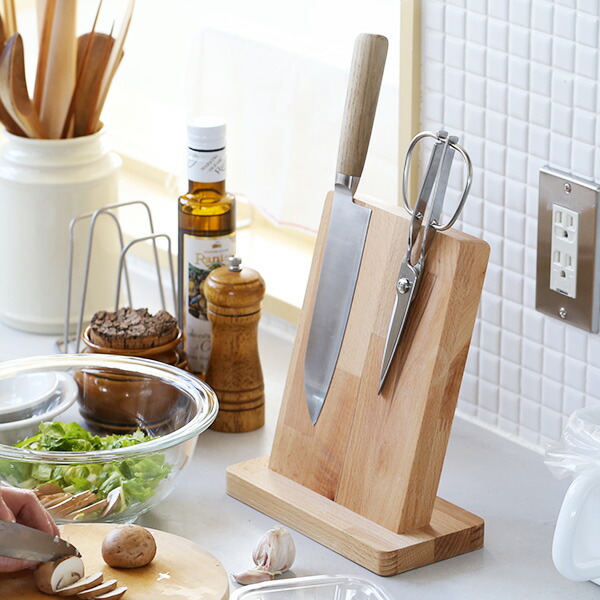 楽天市場】ジャンデュボ マグネティック ウッドナイフブロック 包丁