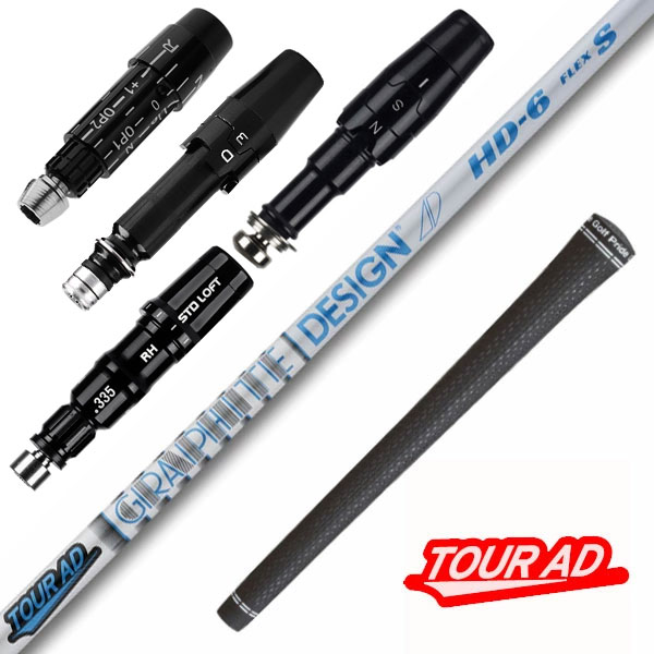 楽天市場】ツアーAD HD スリーブ・グリップ付シャフト グラファイト