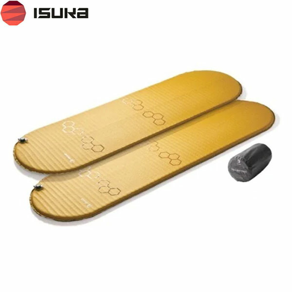 楽天市場】イスカ ISUKA トレイルマットレス Reg マスタード シュラフ