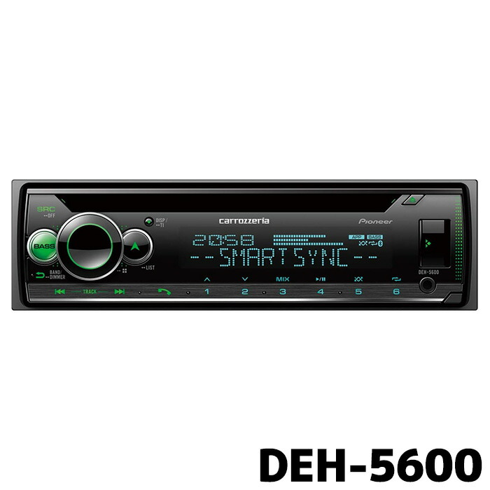 楽天市場】DEH-5600 パイオニア カーオーディオ カロッツェリア 1DIN