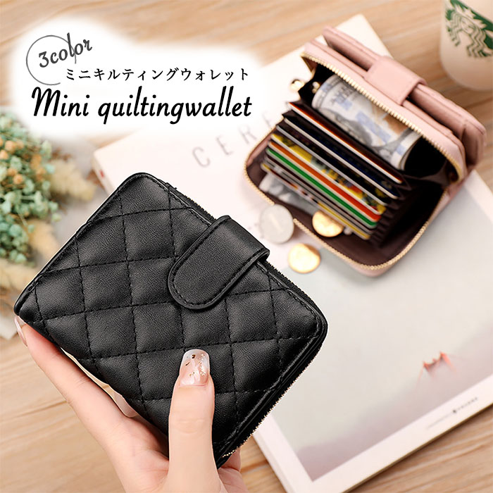 楽天市場】【新商品】ミニ財布 レディース 二つ折り財布 レディース