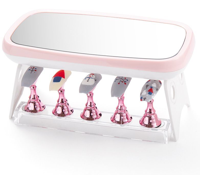 楽天市場】送料無料 ネイルチップスタンド 5個セット マグネットタイプ