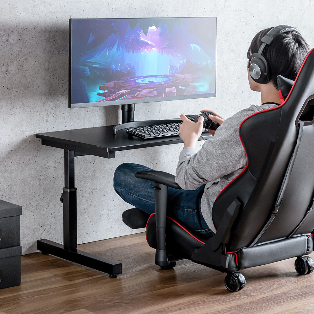 楽天市場】【スーパーSALE限定特価】ローデスク ゲーミング 昇降式