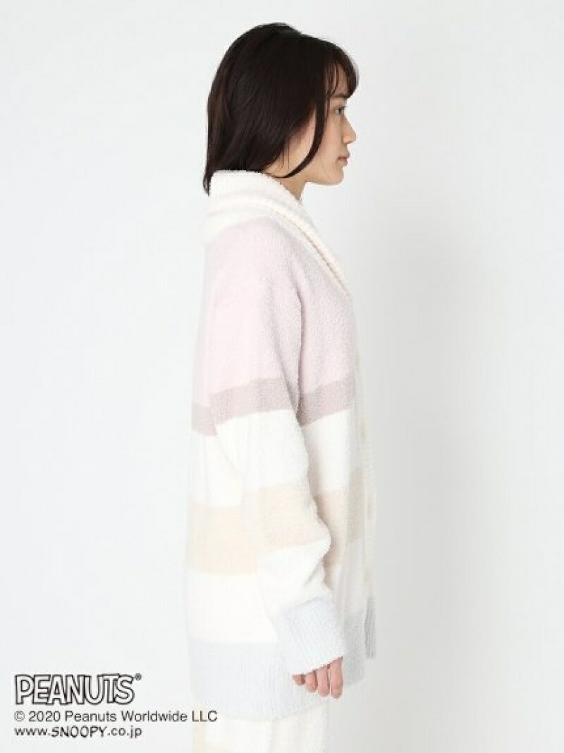 楽天市場】【PEANUTS】'ベビモコ'ボーダーショールカーディガン gelato