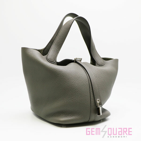 楽天市場】【HERMES】エルメス ピコタンロックMM グレー系 トリヨン
