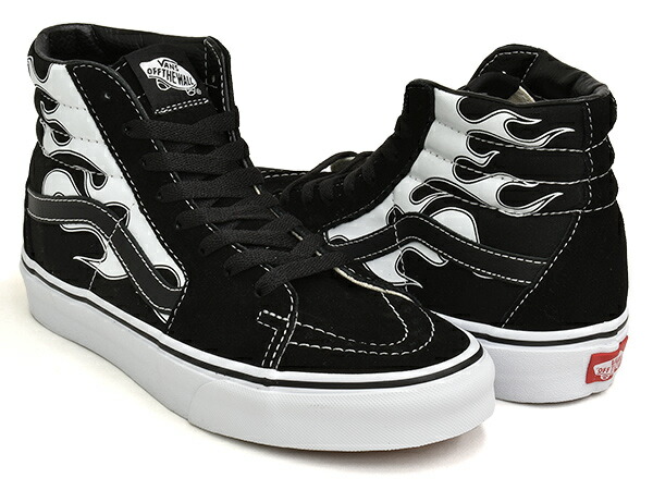 楽天市場】VANS SK8-HI【バンズ スケート ハイ フレイム ファイヤー 炎