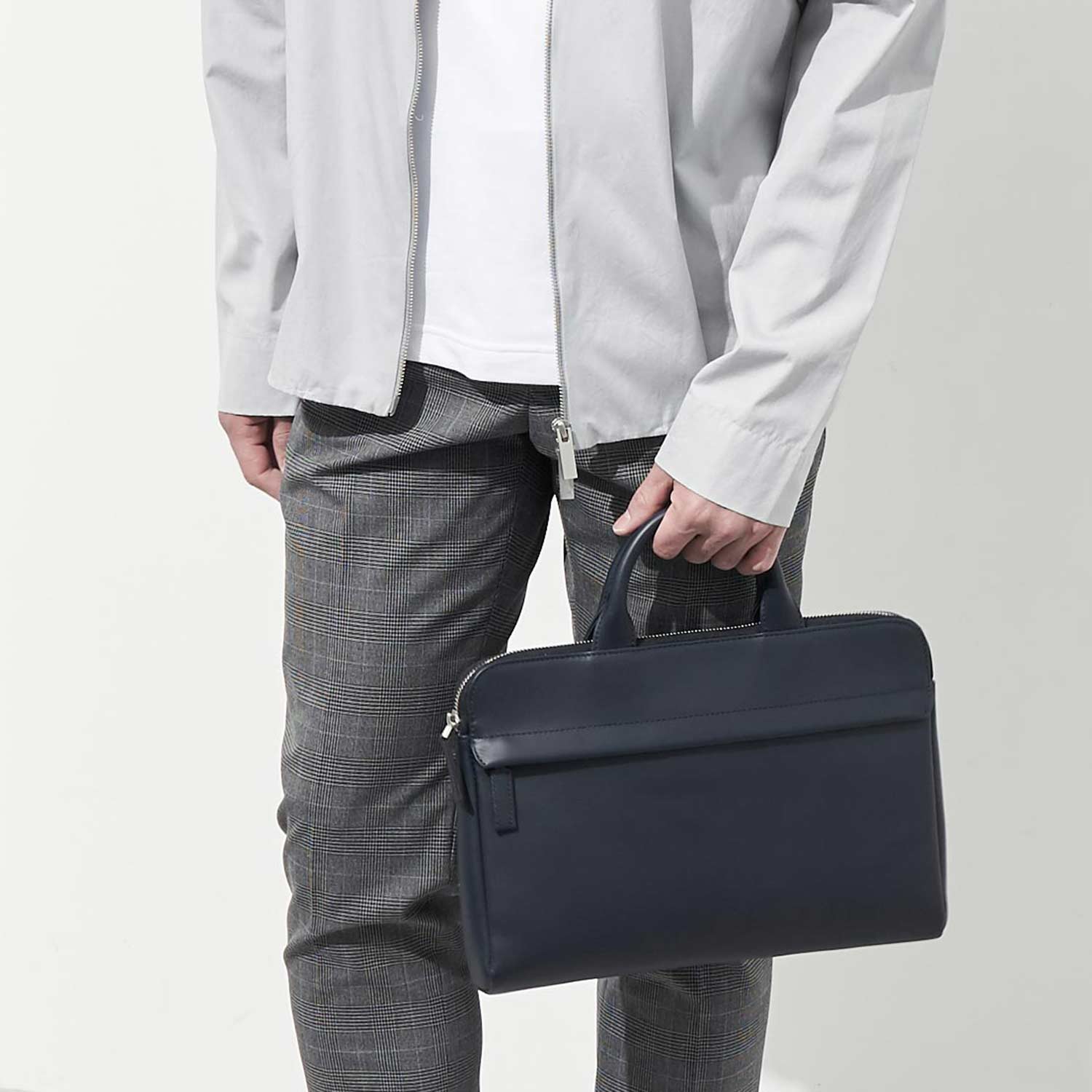 楽天市場】TRION トライオン 薄マチブリーフバッグ B5 本革 革 レザー