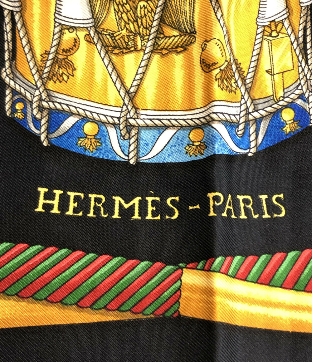 楽天市場】【中古】 エルメス スカーフ カレ90 シルク100% タンブール
