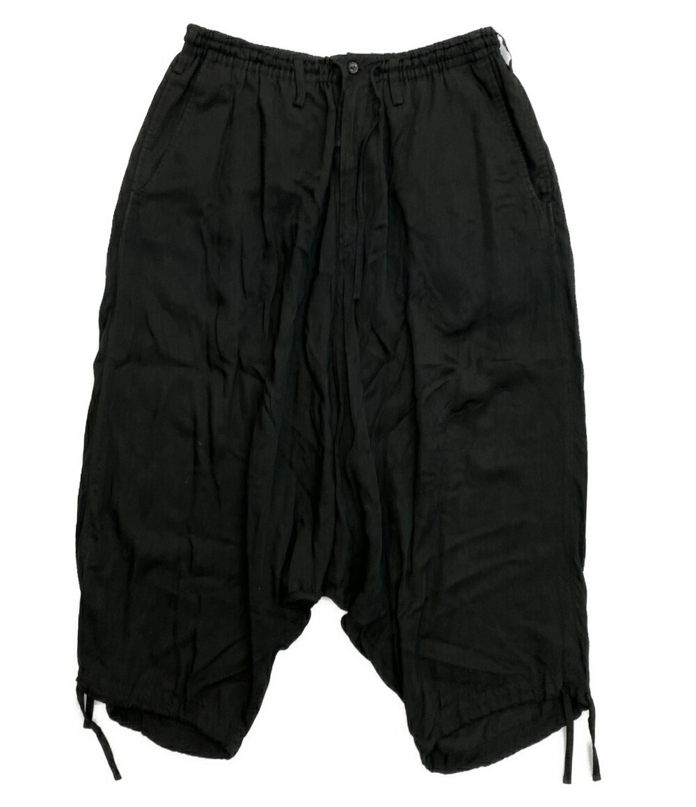 楽天市場】ヨウジヤマモト サルエルパンツ（カラーブラック）の通販