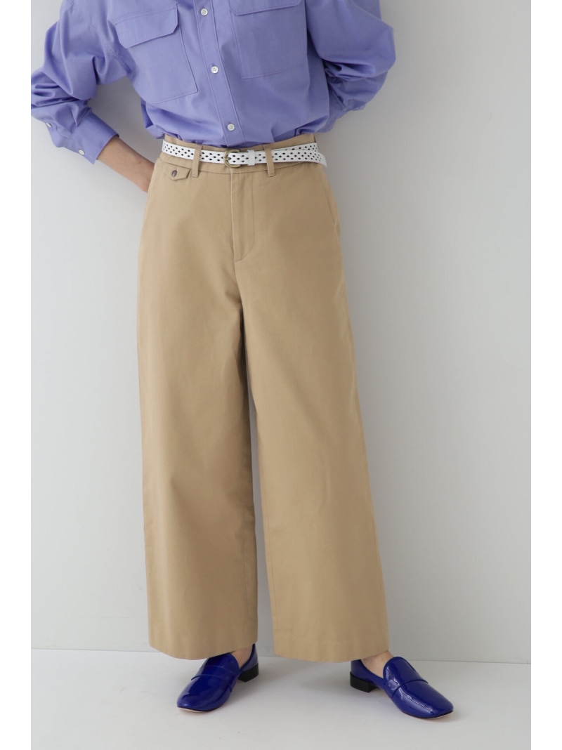 楽天市場】【SALE／50%OFF】◇甘撚コットンチノパンツ human woman