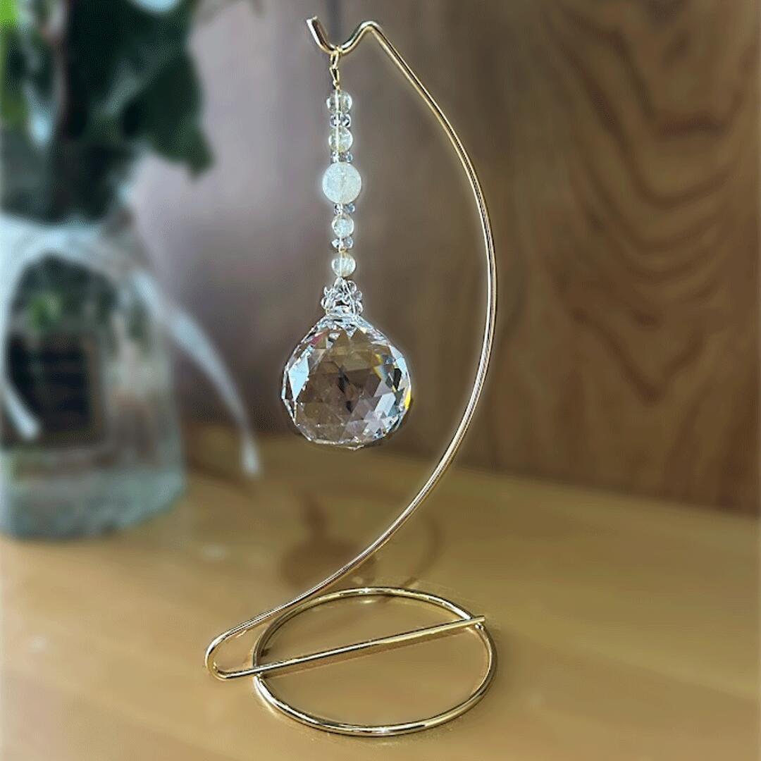 楽天市場】幸運 サンキャッチャー スワロフスキー アスフォー 風水