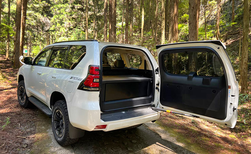 楽天市場】ランドクルーザー プラド150系 5人乗用 後期 ベッドキット