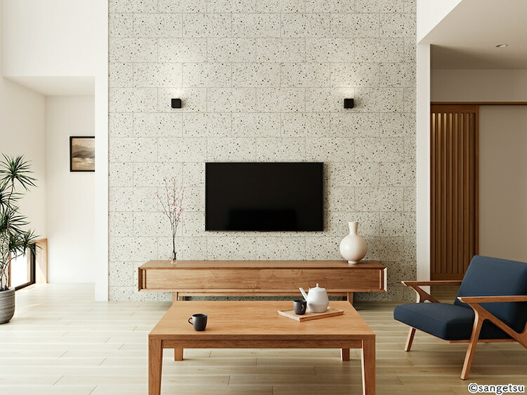 楽天市場】【 壁紙 のり無し 】 サンゲツ FE76664 大谷石 トラバーチン