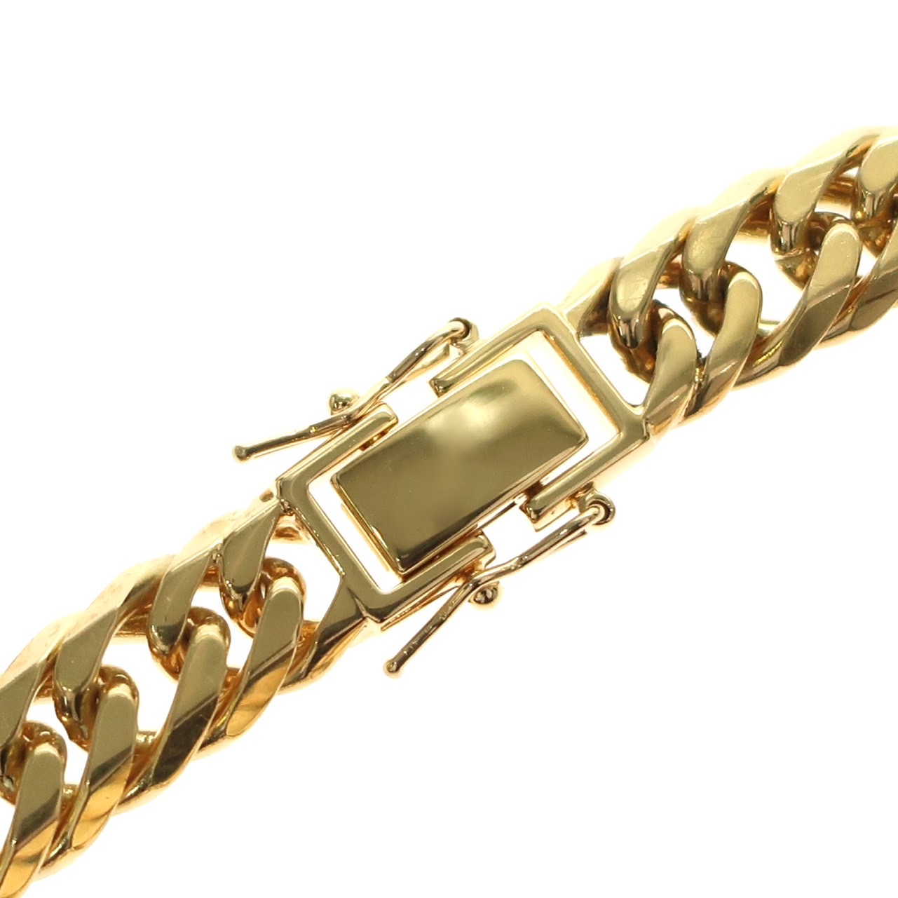 楽天市場】【新品】 喜平ブレスレット K18 18金 750 6面ダブル 52.1g