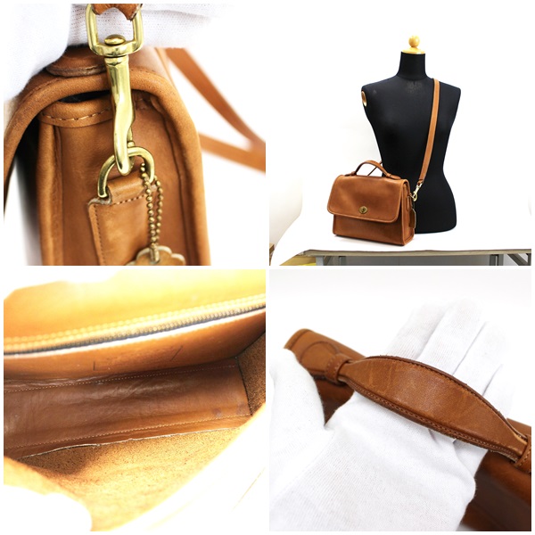 楽天市場】コーチ オールドコーチ ショルダーバッグ 斜め掛け ゴールド