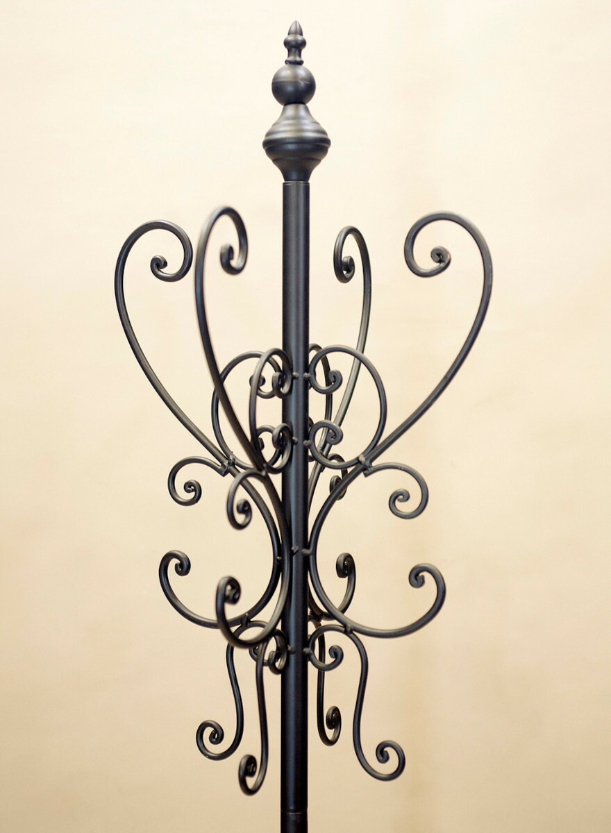 楽天市場】ロココ調 コートハンガー ハンガーラック ポールハンガー