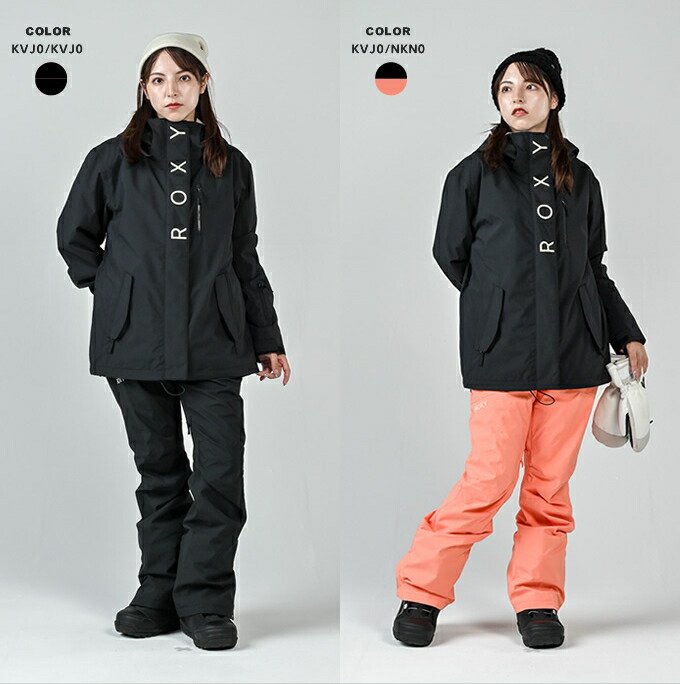 楽天市場】ロキシー(ROXY) スノーボードウェア 上下セット レディース