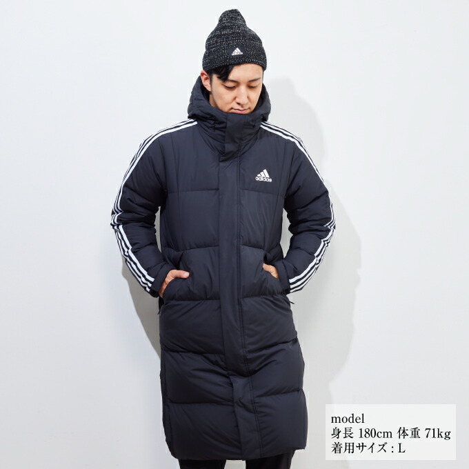 楽天市場】アディダス ロングコート メンズ U 3ST ロング ダウンコート