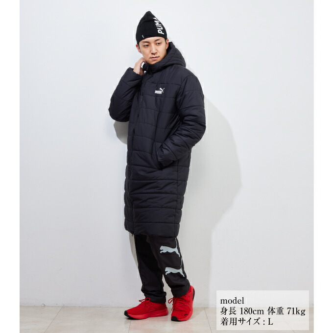 楽天市場】プーマ ベンチコート 中綿 メンズ ESS+パデッドコート
