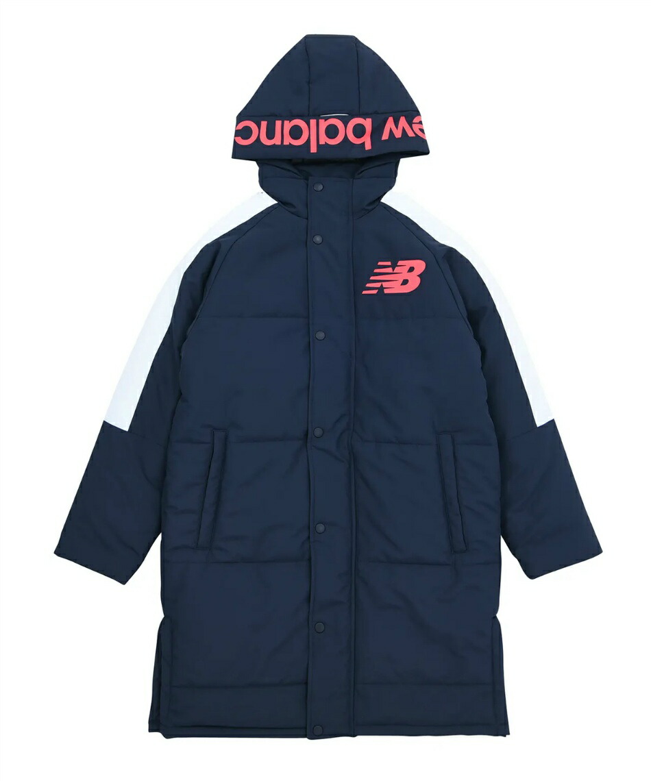 楽天市場】ニューバランス ベンチコート ジュニア Tenacity 中綿ベンチ