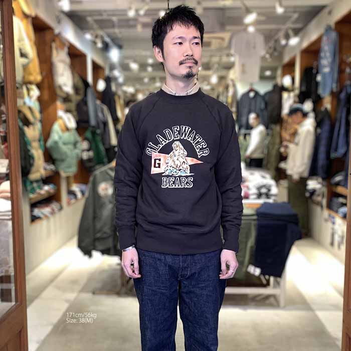 楽天市場】ウエアハウス WAREHOUSE WH-409GLA Lot.409 ラグランクルー