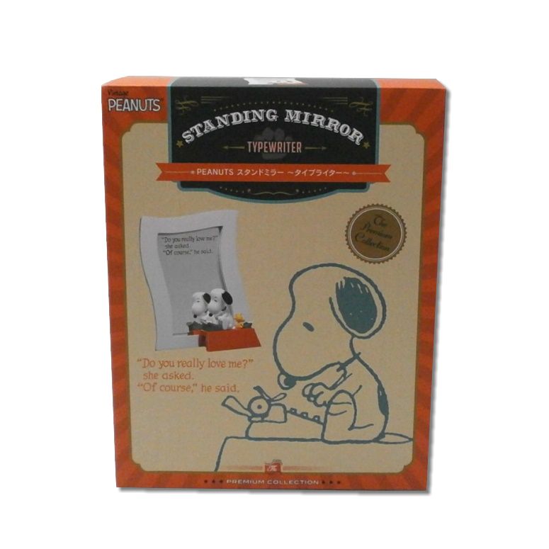 楽天市場】PEANUTS スタンドミラー 〜タイプライター〜 21051 [メール
