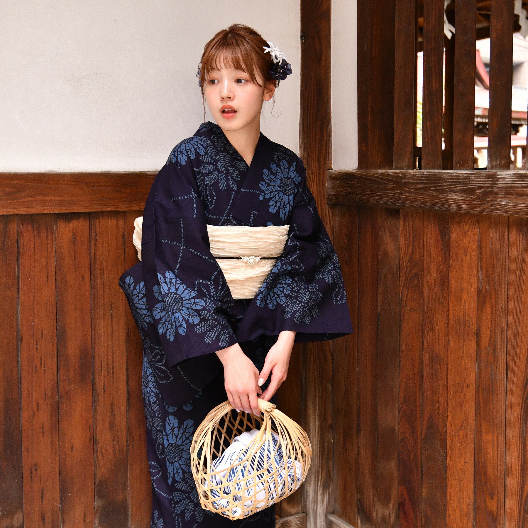 楽天市場】【20％OFF】【utatane×注染工房 日本製小幅生地使用 浴衣3点