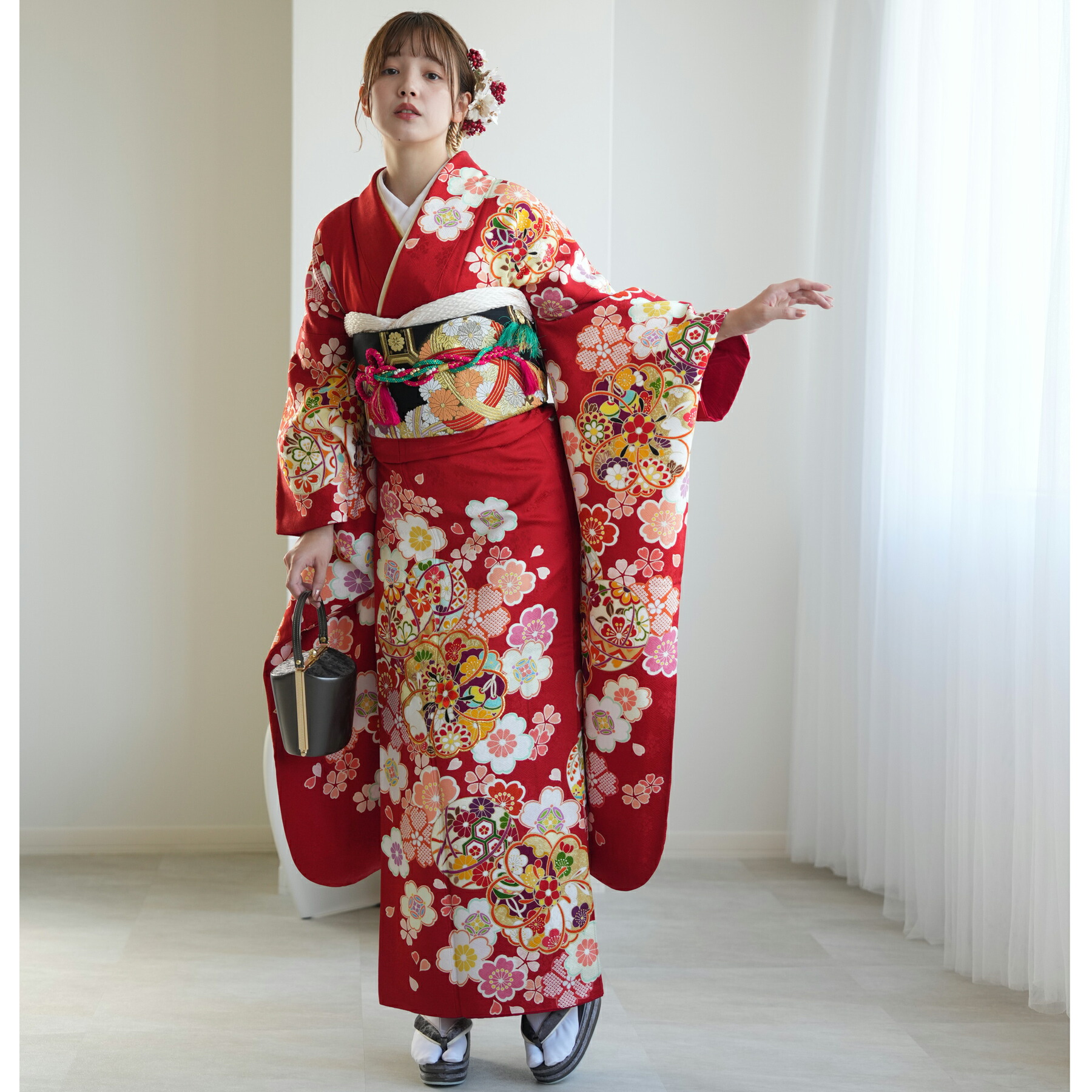 楽天市場】【レンタル】振袖 成人式 女性 振袖セット 着物 結婚式 振袖