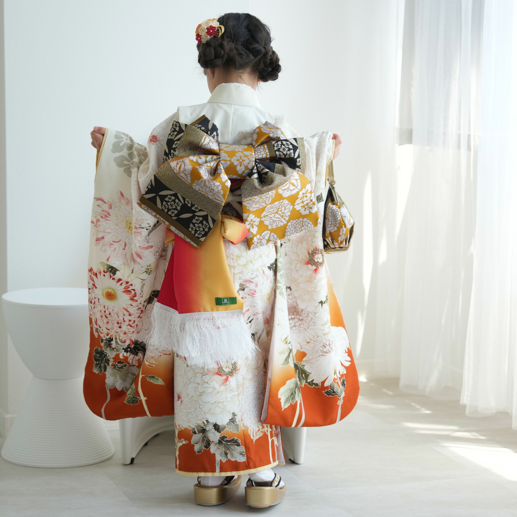 楽天市場】【レンタル】 七五三 7歳 着物 セット 芸艸堂 UNSODO 120cm