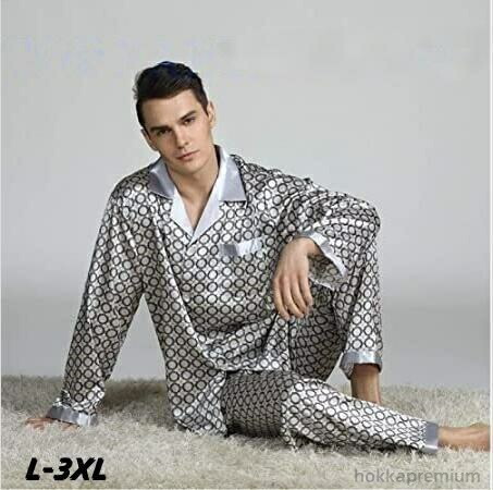 楽天市場】メンズパジャマセットブランド夏薄い 涼感 中国風シルク