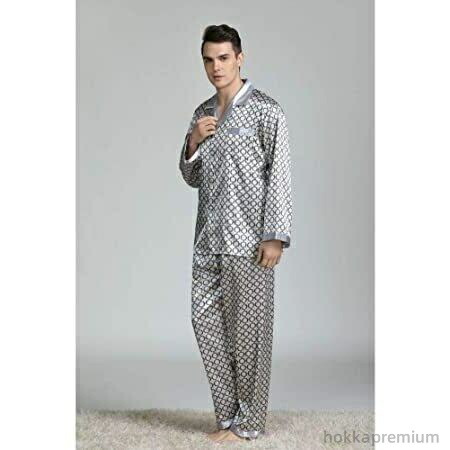 楽天市場】メンズパジャマセットブランド夏薄い 涼感 中国風シルク