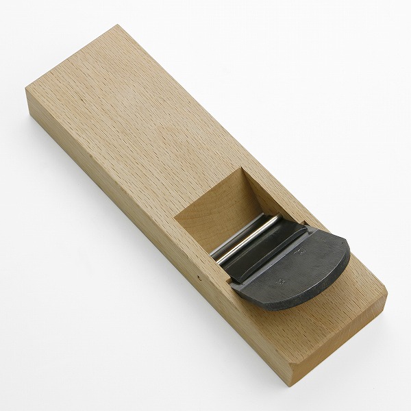 楽天市場】石堂輝秀作 大鉋 寸八 白樫9寸5分台 二枚鉋（大工道具 大鉋