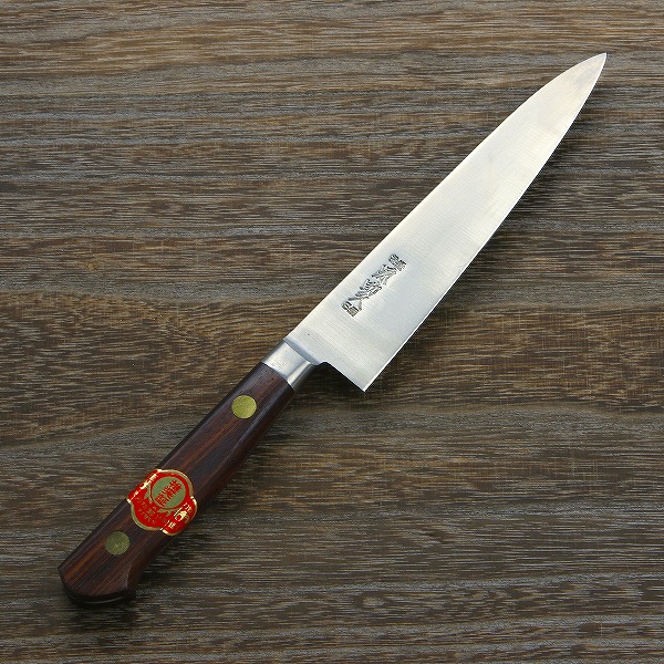 楽天市場】源 助久 牛刀 150mm スウェーデン鋼 共口金付き ツバ付き