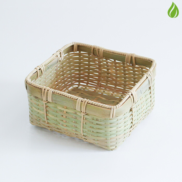 楽天市場】収納かご 真竹（青竹） 塩かご 小 22cm 竹籠 茨城県 かご