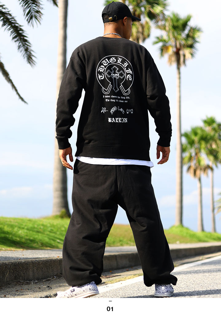 楽天市場】ACE FLAG 上下セット 長袖 スケボー メンズ 黒 大きいサイズ