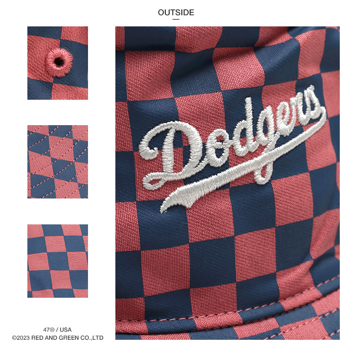 楽天市場】ドジャース 公式 LA ハット キャップ 紺 コーデ 47 バケット