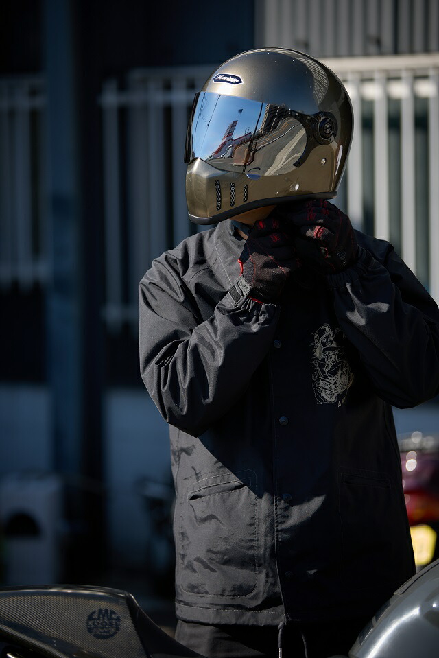 楽天市場】フルフェイス へルメット バイク ビンテージ メタリック