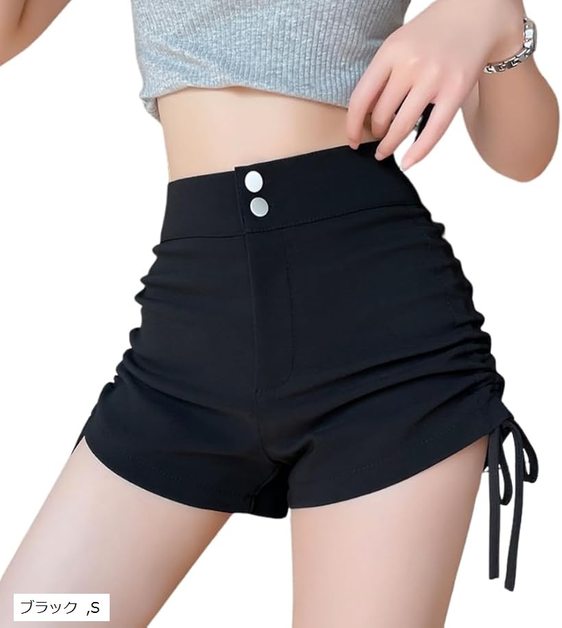 楽天市場】【楽天ランキング1位入賞】ショートパンツ ブラック