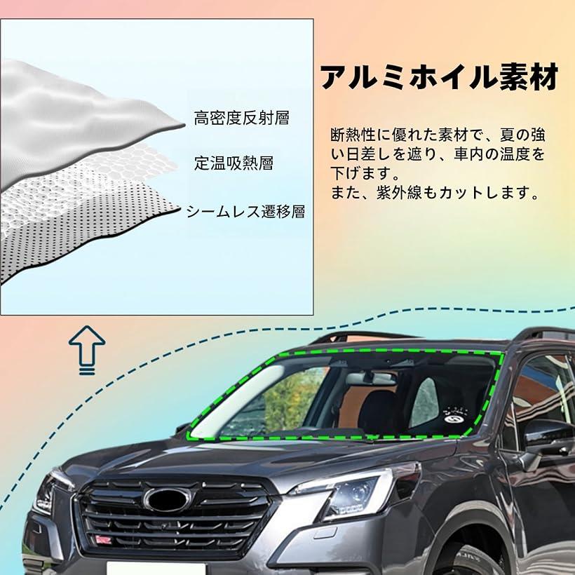 楽天市場】スバル フォレスター 2019～2025年に対応 車用 サンシェード
